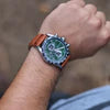 BRITISH GREEN RACER CHRONOGRAPH - 42MM
